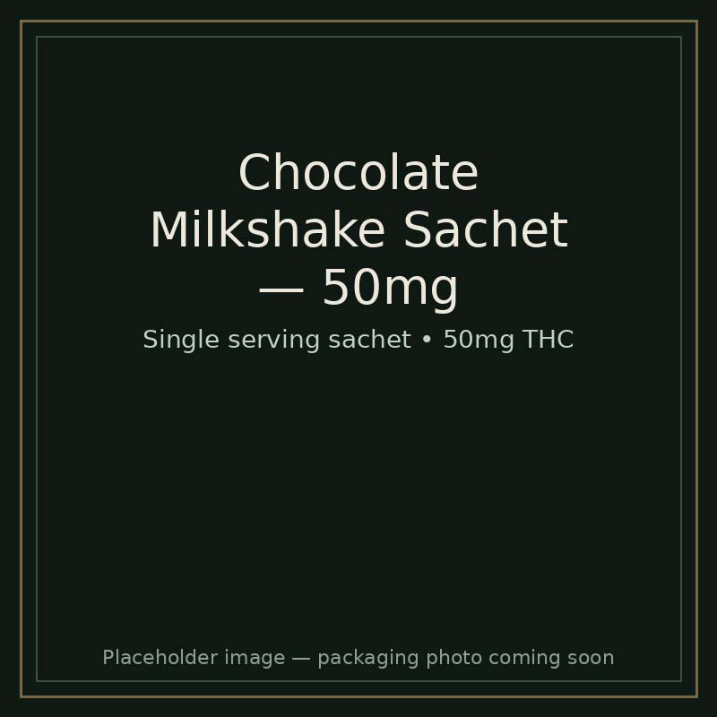 Chocolate Milkshake Sachet — 50mg