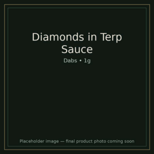 Diamonds in Terp Sauce