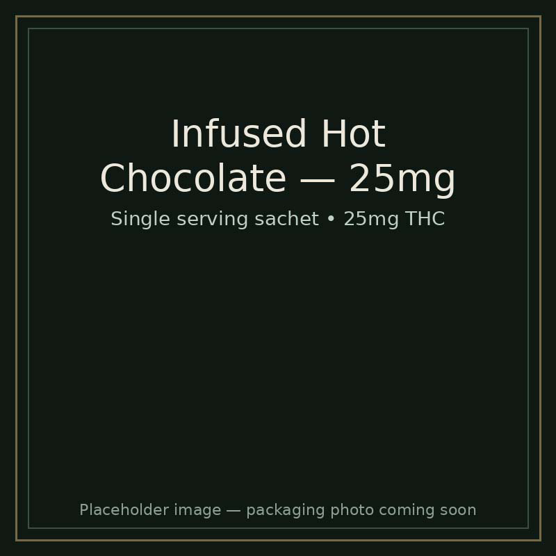 Infused Hot Chocolate — 25mg