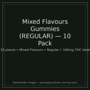 Mixed Flavours Gummies (REGULAR) — 10 Pack