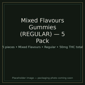 Mixed Flavours Gummies (REGULAR) — 5 Pack